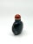 This is an unique black agate bottle. The carver was very ingenious to select a rock in the right proportions to be a...