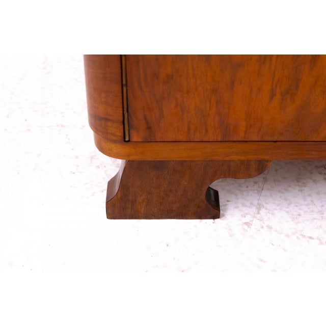 Art Deco Chest of Drawers, Poland, 1940s For Sale - Image 9 of 10