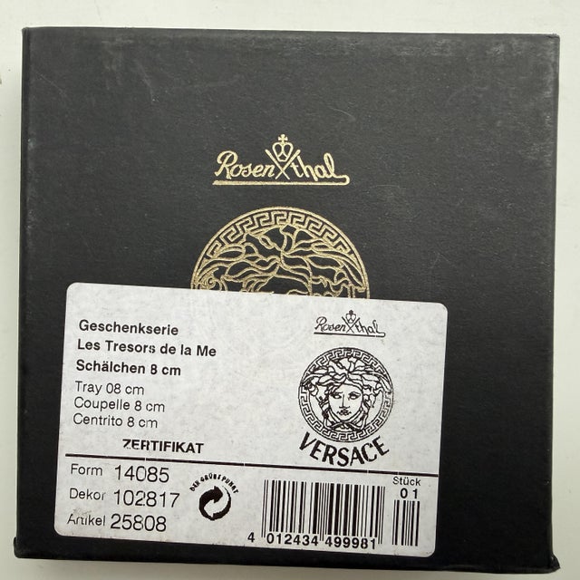 2000 - 2009 Mini Le Tresor de La Mer Ashtray by Versace for Rosenthal, 2003 For Sale - Image 5 of 6