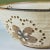 Studio Pottery Colander with Floral Motif For Sale - Image 4 of 12