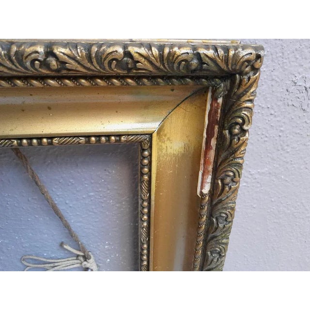 Antique Gold Frame For Sale - Image 6 of 11