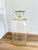French Laboratory Glass Storage Jar with Fitted Glass Stopper, 1920s For Sale - Image 8 of 16