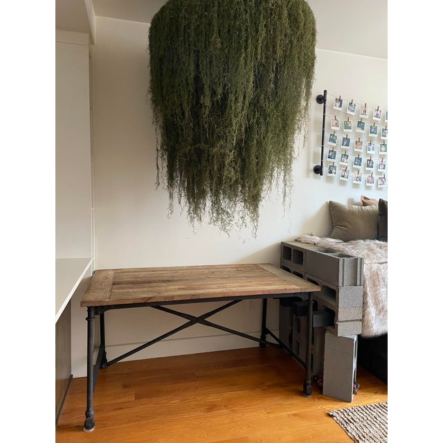 Dimensions: Width: 60" Length: 33.8" Height: 30.6" As we prepare to move, we are selling our now discontinued Restoration...