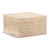 Contemporary Travertine Block Coffee Table For Sale - Image 3 of 3