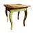 Late 19th Century Antique Rustic Green Swedish Writing Desk Console Table For Sale - Image 5 of 9