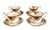 Ceramic Vintage Royal Albert England Set of Four Old Country Rose Cups & Saucers - Set of 8 For Sale - Image 7 of 7