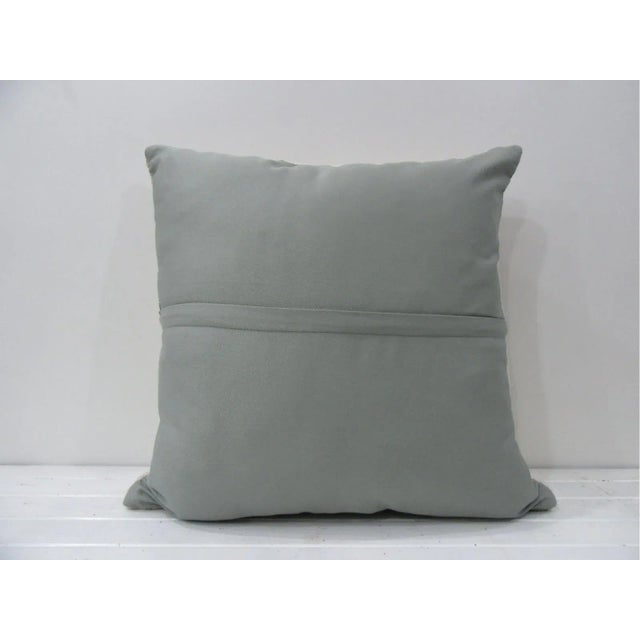 Contemporary Turkish Kilim Pillow Cover For Sale - Image 3 of 4