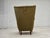 Danish Highback Armchair in Green Furniture Wool, 1960s For Sale - Image 14 of 18