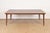 John Van Koert for Drexel Mid-Century Modern Sculpted Walnut Extension Dining Table, Newly Refinished For Sale - Image 12 of 12