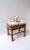 Mid 20th Century Wicker Bamboo Stool Plant Drink Stand, Small For Sale - Image 5 of 13