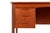 Vintage Danish Teak Writing Desk, 1960s For Sale - Image 10 of 12