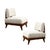 This striking pair of Mid-Century Modern lounge chairs combines bold sculptural design with unmatched craftsmanship,...