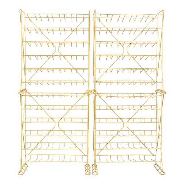 Free Standing Wine Racks, 1970s, Set of 4 For Sale