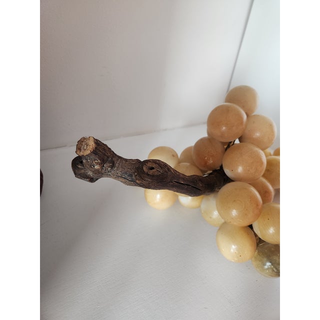 Stone Extra Large Yellow Alabaster Grapes For Sale - Image 7 of 12