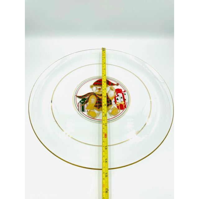 Vintage Culver Glass Company Holiday Bear Cocktail Set- 11 Pieces For Sale - Image 9 of 13