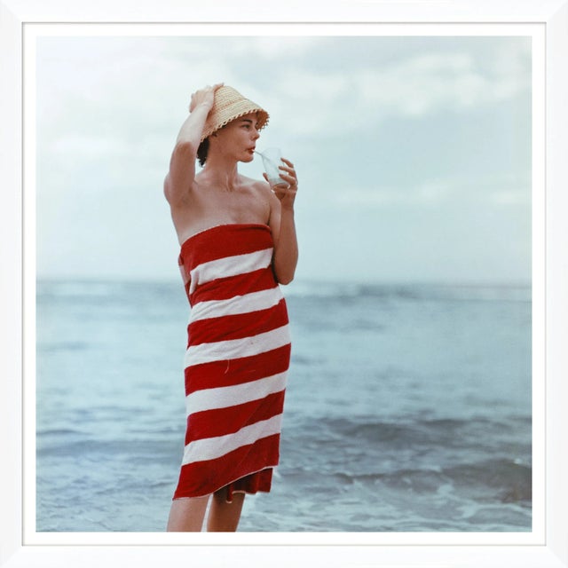Getty Images "Pussyfooting," Slim Aarons, January 1, 1958 Framed Art Print MATERIALS: Archival Giclee Print on Luster...