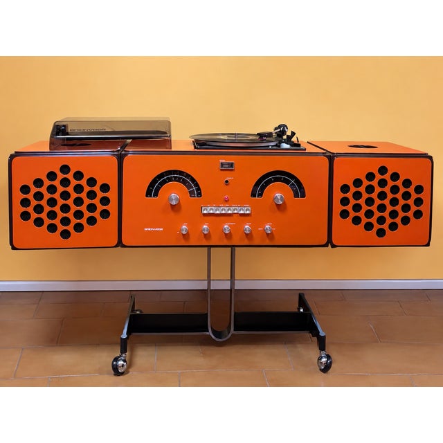 Cubo RR 126 FO Radiophonograph by Fratelli Castiglioni for Brionvega, Italy, 1960s For Sale - Image 11 of 11
