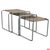 Cantilevered Chrome & Glass Nesting Tables with Fume Glasses, 1960s, Set of 3 For Sale - Image 11 of 11