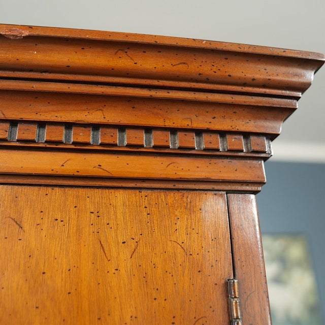 1970s Drexel Bombe Secretary Desk For Sale - Image 15 of 18
