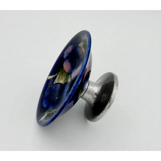 Liberty & Co. Antique Moorcroft Tudric Tazza Dish for Liberty & Co For Sale - Image 4 of 9