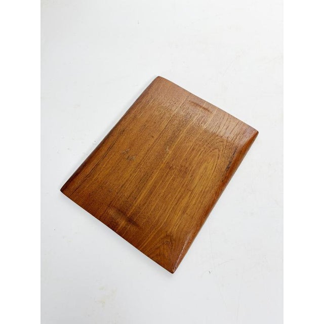 Wood French Wooden and Marble Trinket Trays, Set of 2 For Sale - Image 7 of 14