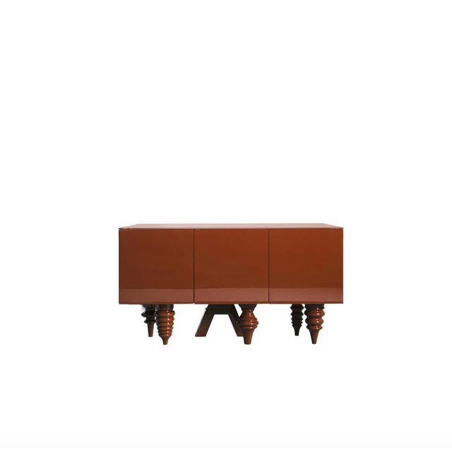 Not Yet Made - Made To Order Multileg Sideboard Lacquered in Brown by Jaime Hayon for BD Barcelona For Sale - Image 5 of 13