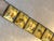 Early 20th-century silver/bone hand-painted Persian storyteller bracelet. Some minor fading/yellowing to bone throughout...