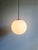 Large Pendant Light in Satin White Opal Glass from Glashütte Limburg, 1970s For Sale - Image 7 of 14