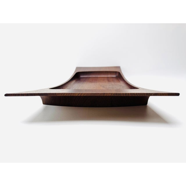 Wood Mid-Century Dansk Wenge Wood Serving Tray by Jens Quistgaard For Sale - Image 7 of 15