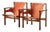 Vintage Trienna Lounge Chairs by Carl-Axel Acking for Nordiska Kompaniet, Sweden, 1960s, Set of 2 For Sale