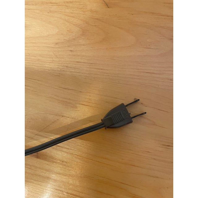 Wood 1960s Walnut and Frosted Glass Mushroom Table in the Style of Laurel Lamp Company For Sale - Image 7 of 7