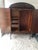 Wood Antique Art Deco Mahogany Chifforobe — Cedar Lining, Carved Doors, Brass Casters, C. 1930s–1940s For Sale - Image 7 of 11