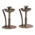 Antique Goberg Arts and Crafts Era Candlesticks by Hugo Berger For Sale