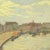 Modern Riccardo Viriglio, Darsena di San Marco, Oil Painting on Cardboard For Sale - Image 3 of 13