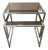 Chrome-Plated Nesting Tables, 1970, Set of 2 For Sale