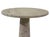 Travertine Pedestal Table, in the style of Angelo Mangiarotti, 1970s