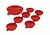 Vintage Italian Fruit Salad Bowls by Napoleone Martinuzzi for Venini, 1940s, Set of 7 For Sale - Image 10 of 12