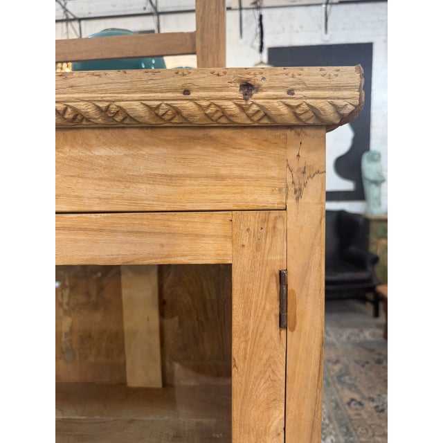 Vintage Salvaged Wood Cabinet For Sale - Image 9 of 11