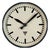 Industrial Factory Wall Clock from Pragotron, 1960s For Sale