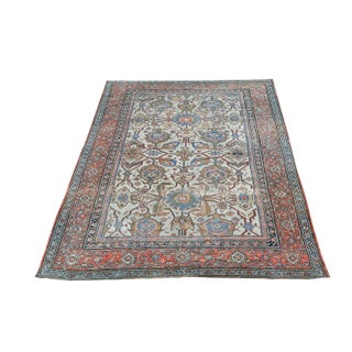 Antique Fine Persian Mahal Rug - 8'x12' For Sale