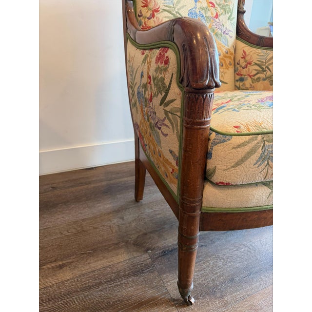 Vintage French Louis XVI Armchair For Sale In Los Angeles - Image 6 of 11
