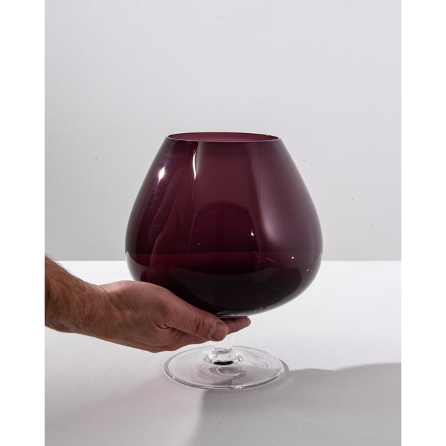 1960s Italian Purple Glass Goblet For Sale - Image 18 of 18