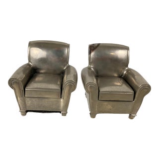 Miniature Chrome Club Chairs For Sale