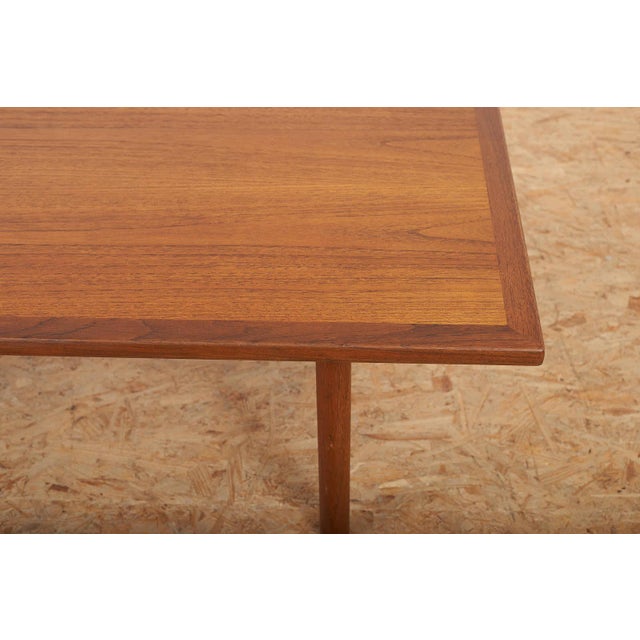 Andreas Tuck Coffee Table in Teak by Hans J. Wegner for Andreas Tuck, 1957 For Sale - Image 4 of 12