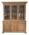 Hunt Country Oak Hutch & Buffet Cabinet For Sale
