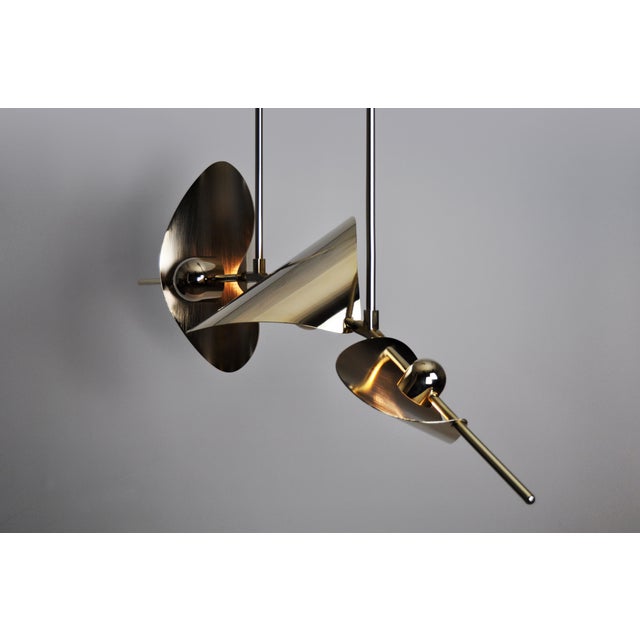 Small Bonnie Config 2 Led Hanging Lamp by Ovature Studios For Sale - Image 12 of 13