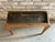 Brown Vintage Brass & Wood Rectangular Side Table For Sale - Image 8 of 12