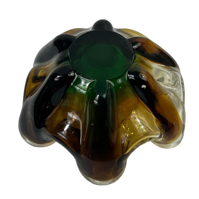 Glass 1960s Murano Art Glass Bowl For Sale - Image 7 of 9