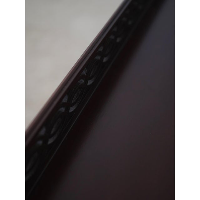 Baker Colonial Williamsburg Byrd Mahogany Tea Table For Sale - Image 10 of 13