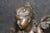 1960's Patinated Winged Putti Sculpture on Marble Base For Sale - Image 4 of 10